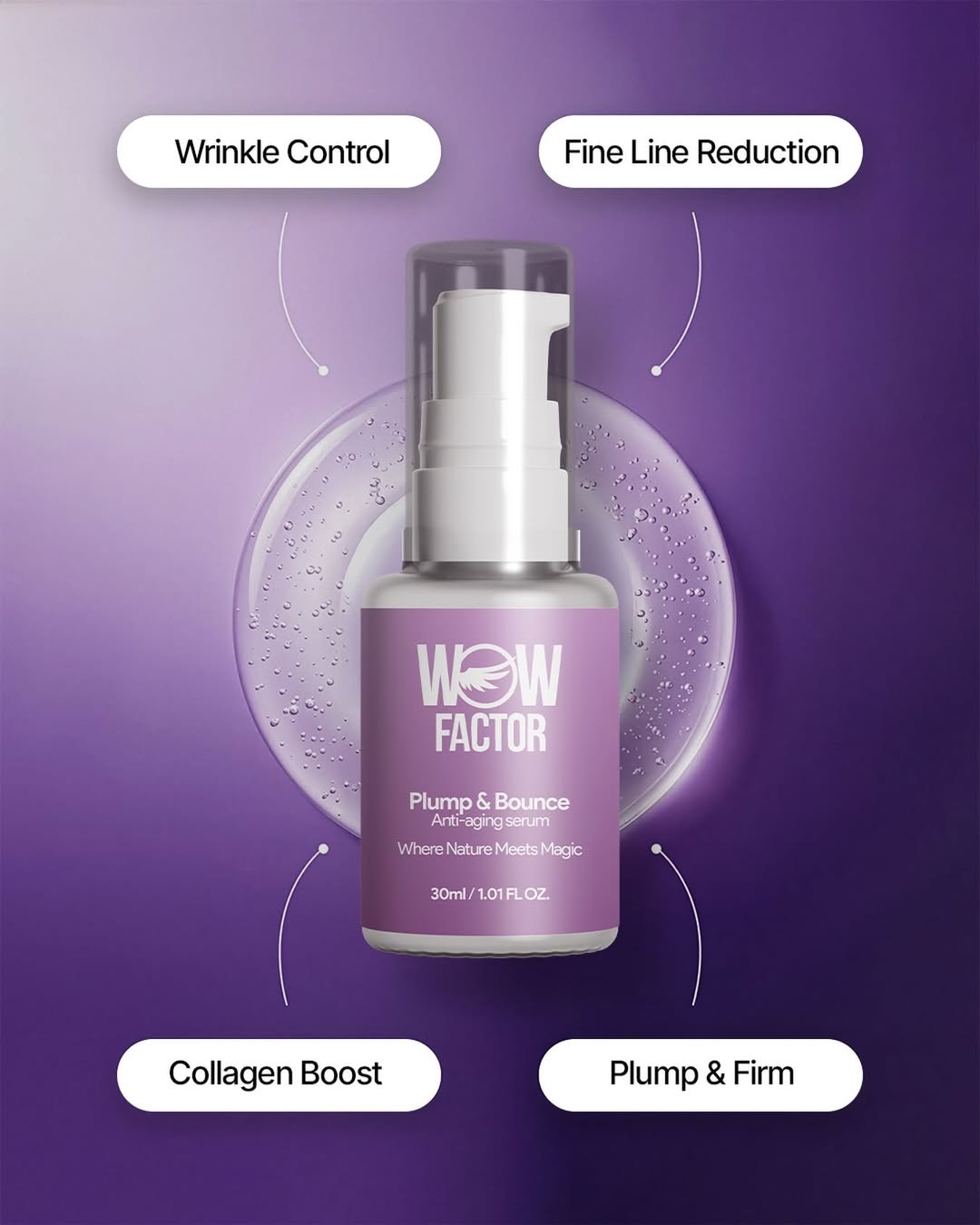 Plump & Bounce Anti Aging Serum
