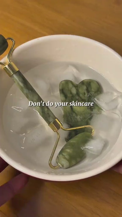Green Glow Face Roller